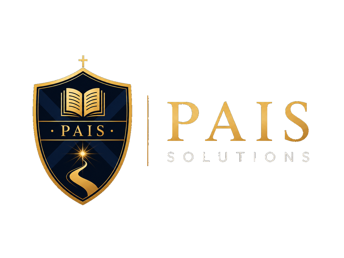 Logo horizontal oscuro de Pais Solutions
