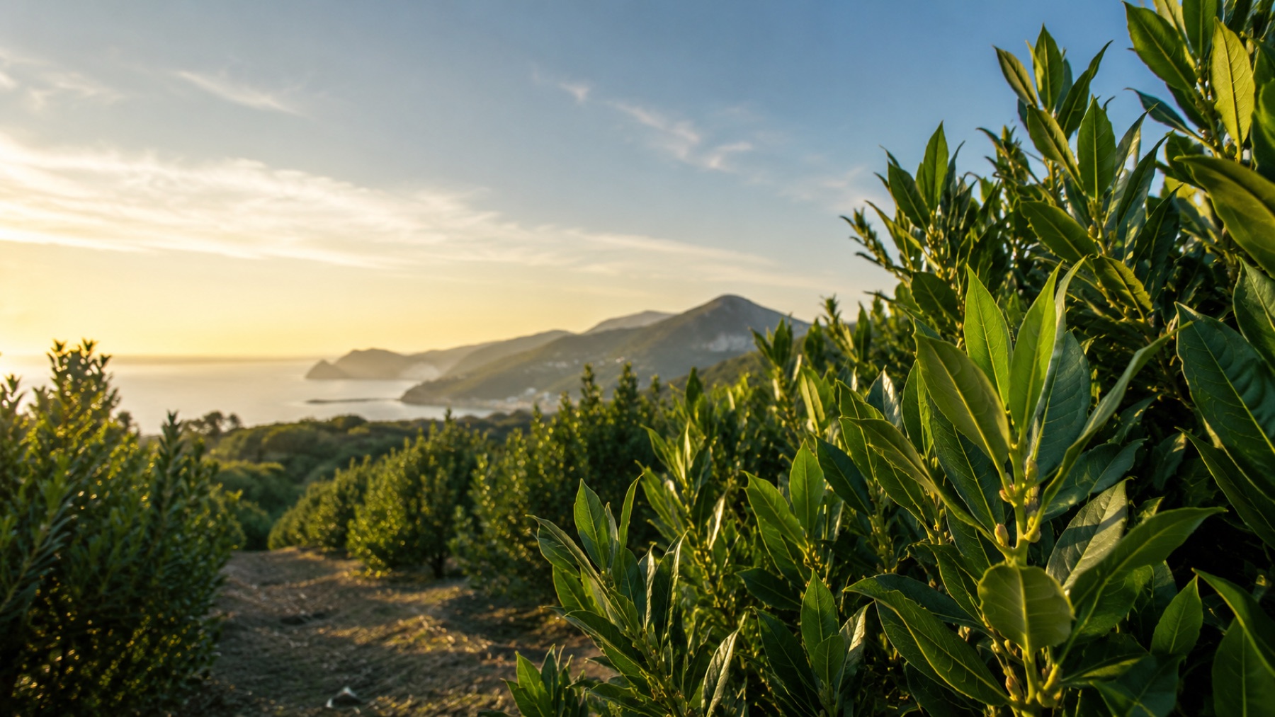 Plantación de Laurel Dafne en Galicia